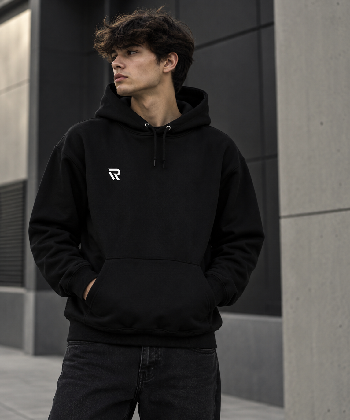 ROVYEN Signature Hoodie – Black